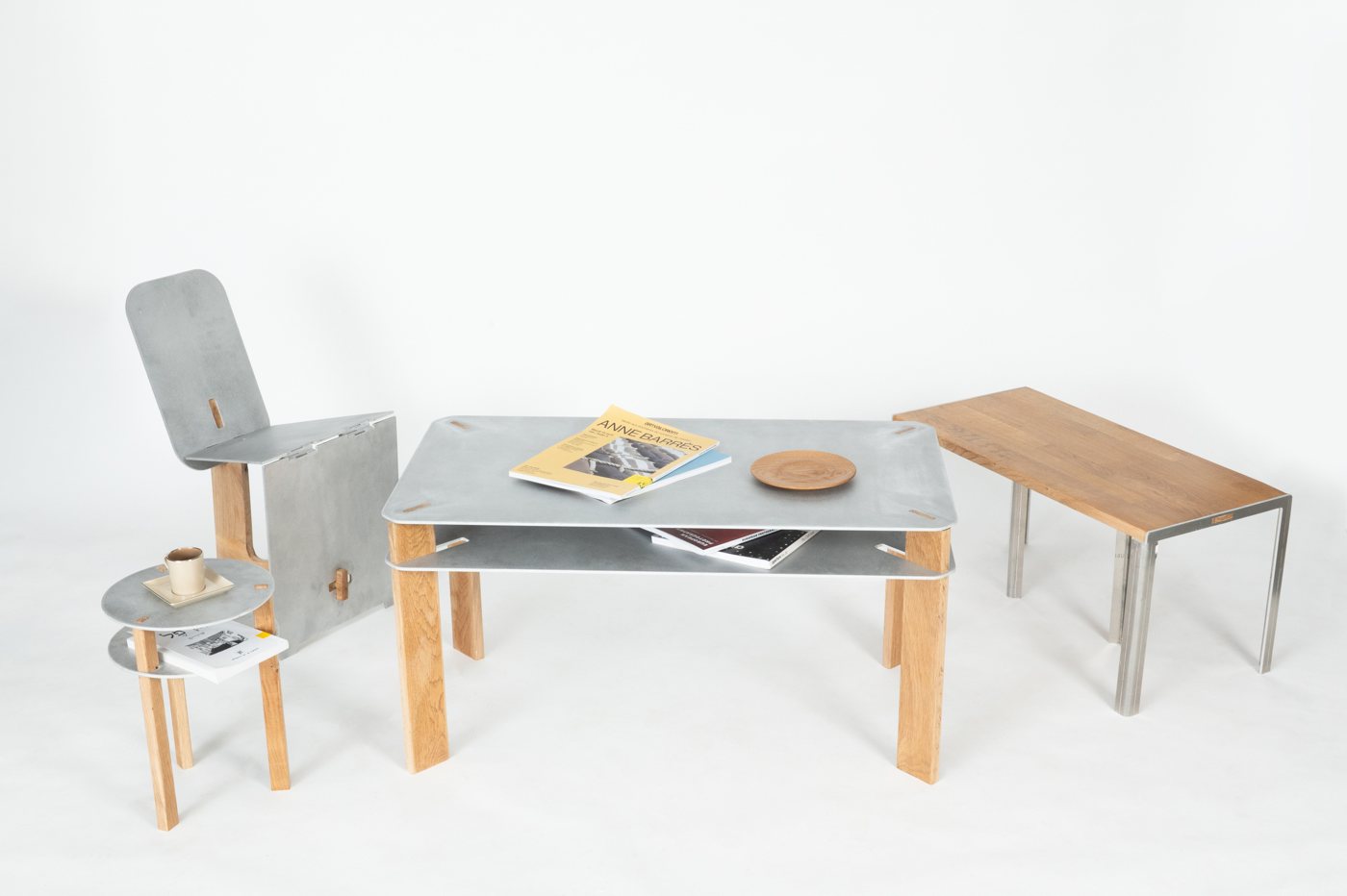 The full Plane & Grain collection styled together